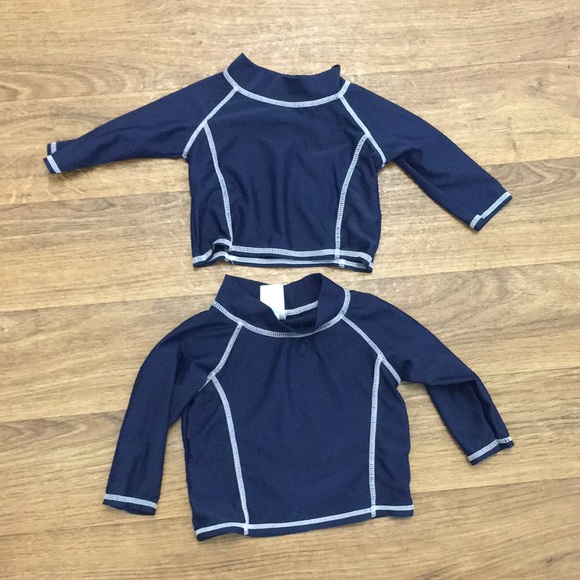 retro Other - NAVY BABY RETRO RASHGUARDS